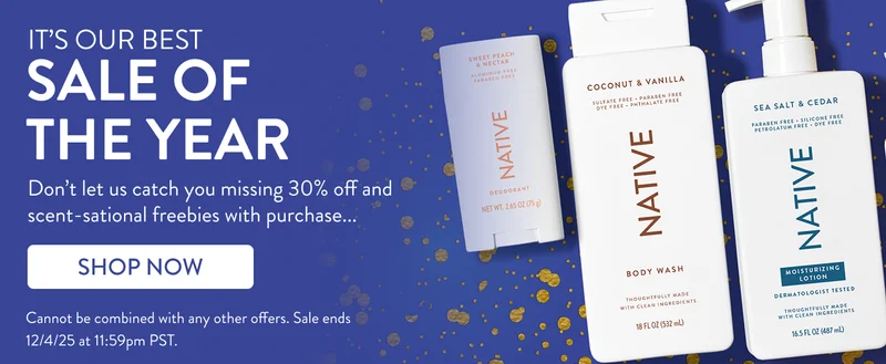 Its our best sale of the year. Don't let us catch you missing 30%% off and scent-sational freebies with purchase... Shop now. Cannot be combined with any offers. Sale ends 12/4/25 at 11:59pm PST.