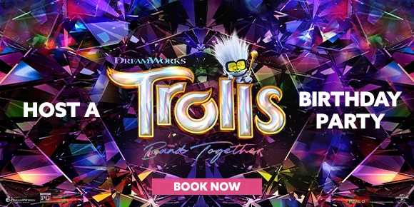 HOST A TROLLS BIRTHDAY PARTY | BOOK NOW