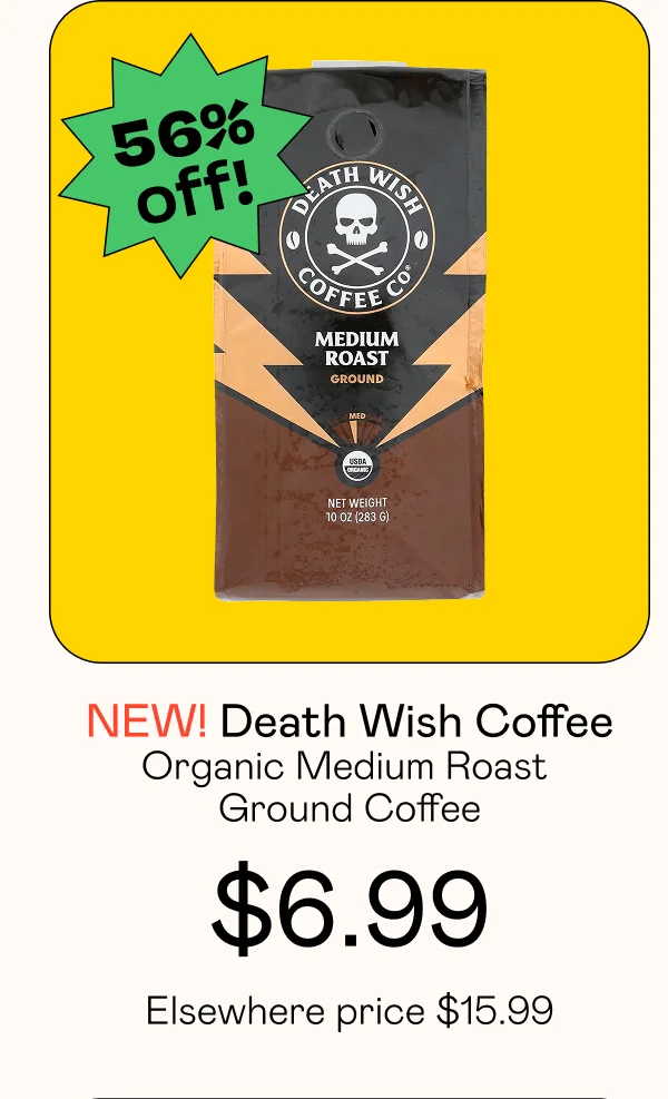 Organic Medium Roast Ground Coffee
