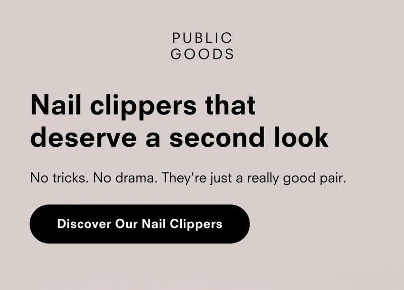 Nail clippers that deserve a second look