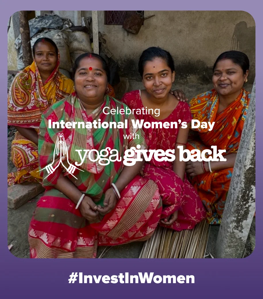 Celebrating International Women's Day with Yoga Gives Back