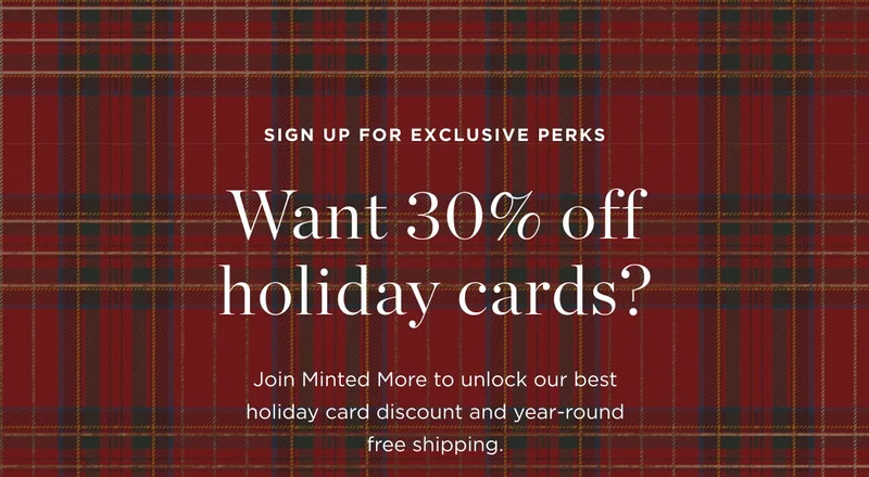 Sign up for exclusive perks