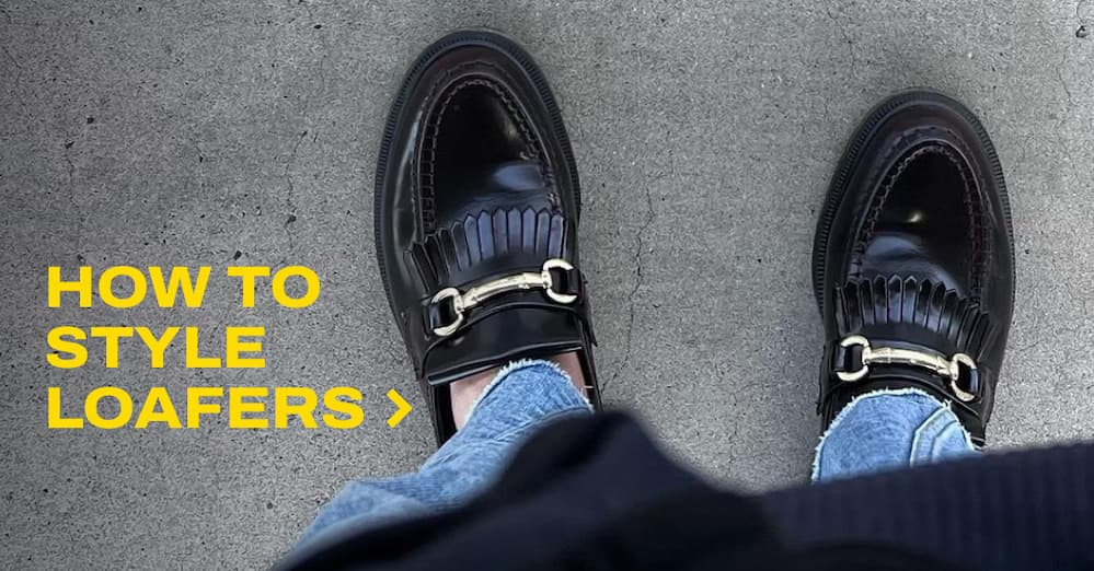 How to style loafers guide