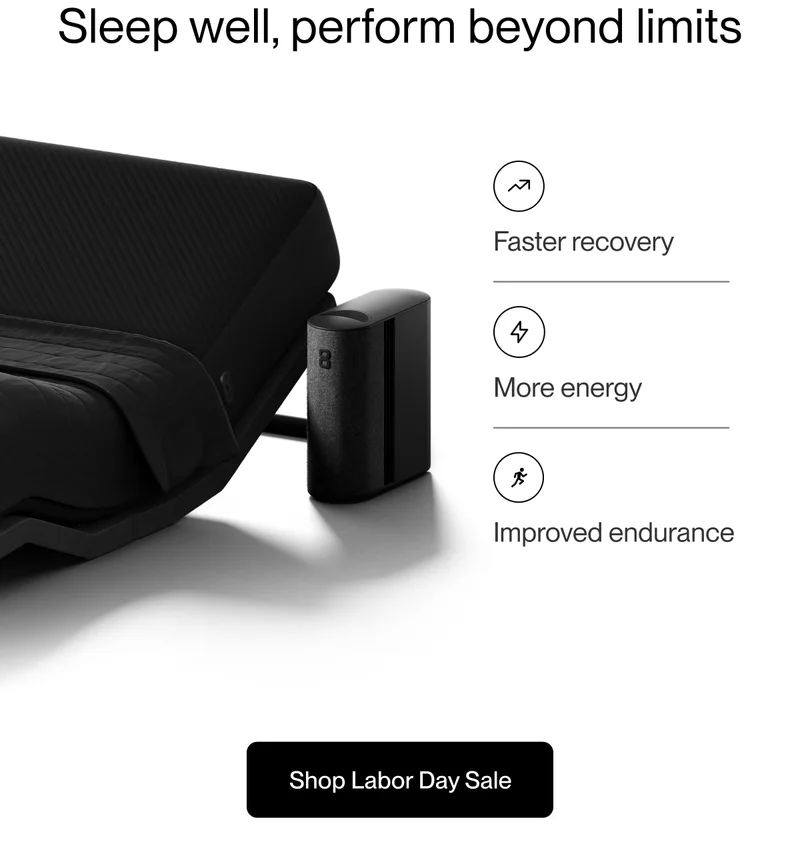 Sleep well, perform beyond limits