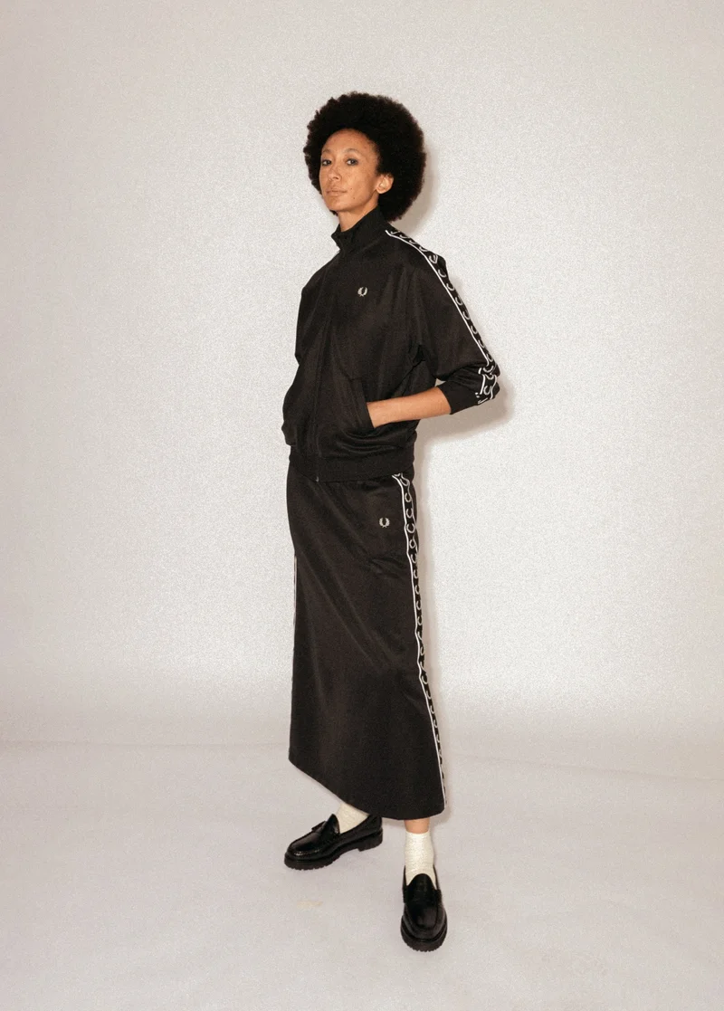 Womens Taped Track Jacket