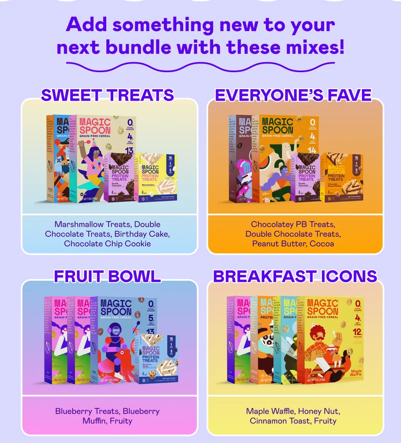 Add something new to your next bundle with these mixes!