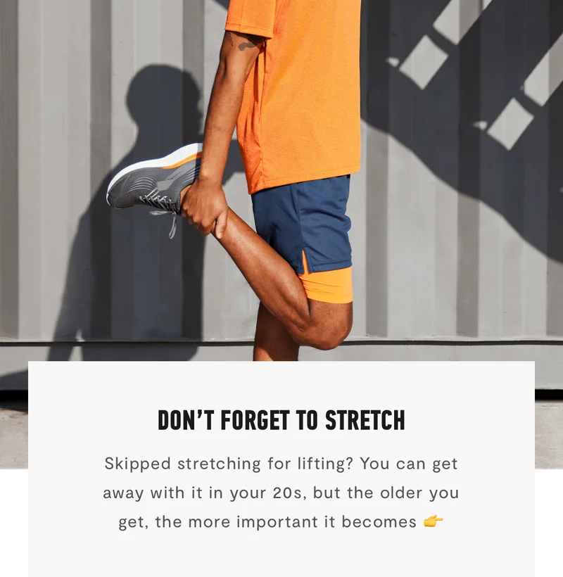 Don't Forget To Stretch
