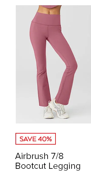 AIRBRUSH 7/8 BOOTCUT LEGGING