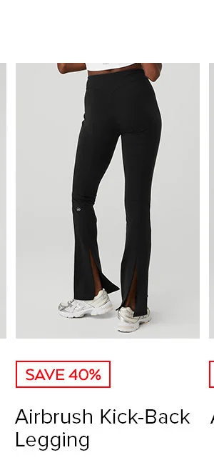 AIRBRUSH HIGH-WAIST KICK-BACK LEGGING