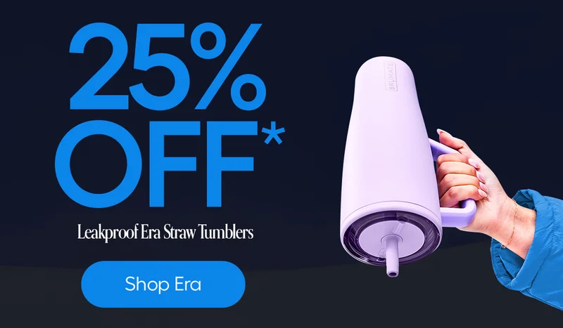 25% OFF* Leakproof Era Straw Tumblers - Shop Era