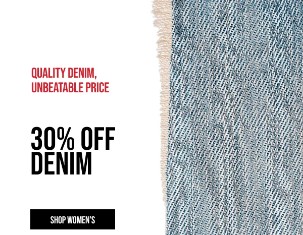 30% off Denim Shop Women's