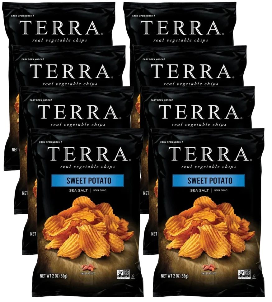 Image of Terra Chips Sweet Potato Crinkle Chips (8 Pack)