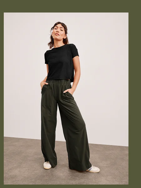 Easy Wide Leg Pant