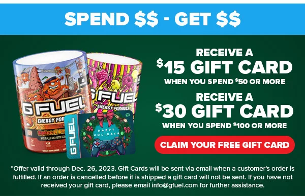 Claim your Gift Card