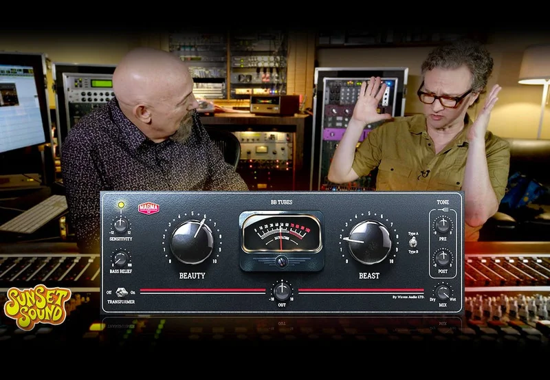 Greg Wells (Dua Lipa) & Joe Chiccarelli (The Strokes) Demo BB Tubes at Sunset Sound