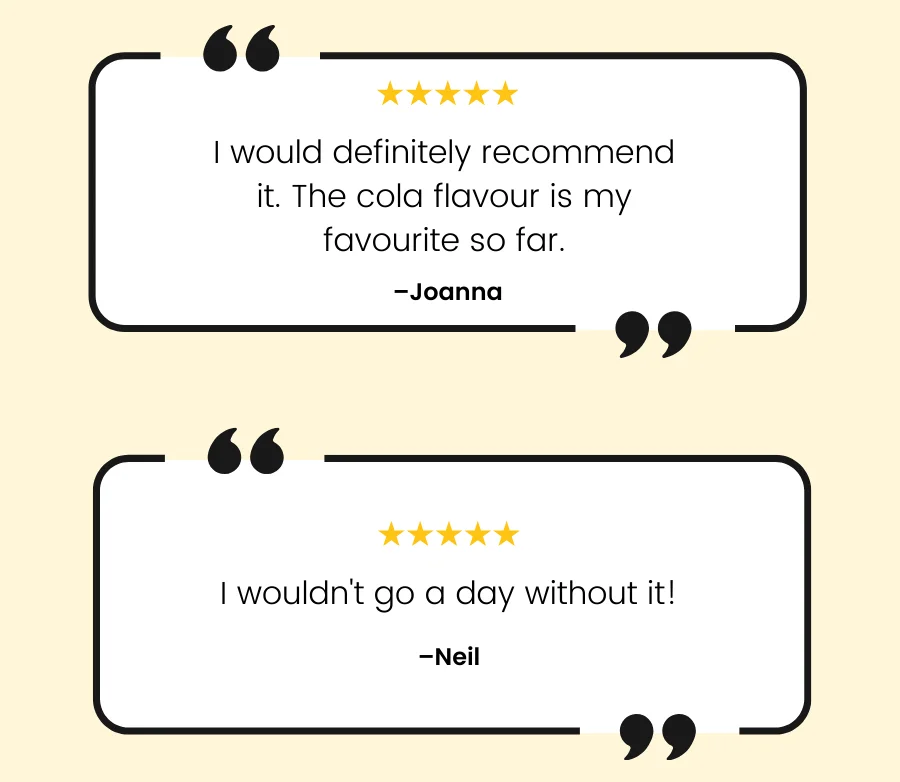 5 star reviews
