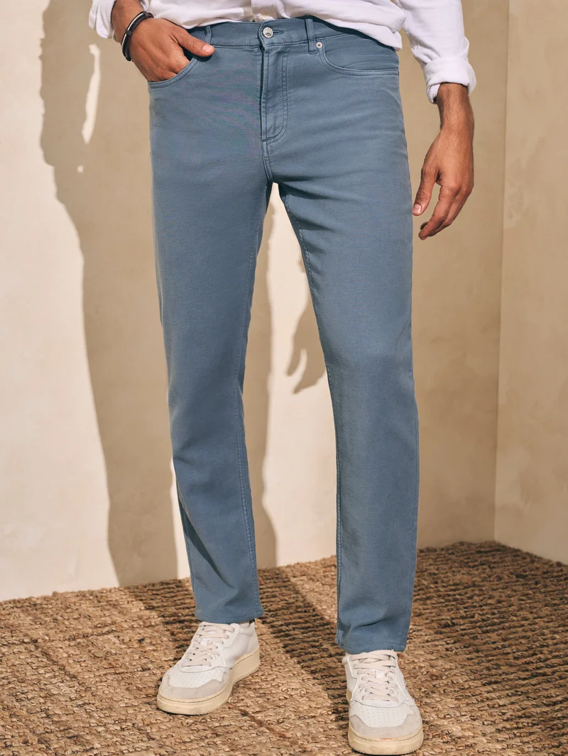 Image of Stretch Terry 5-Pocket Pant