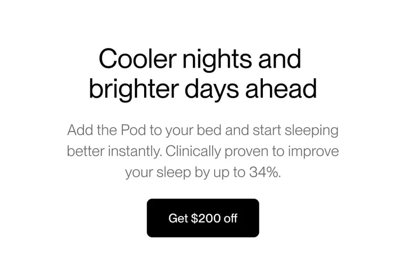 You think you're hot, the Pod thinks otherwise.