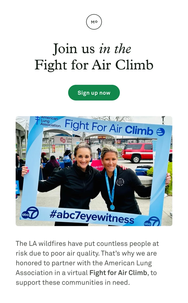 Join us in the Fight for Air Climb