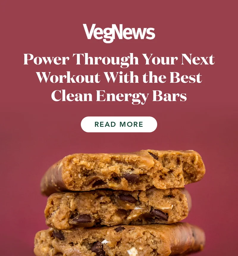 VegNews: "Power Through Your Next Workout With the Best Clean Energy Bars"