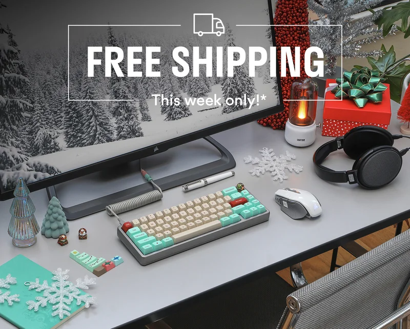 Free Shipping For One Week Only