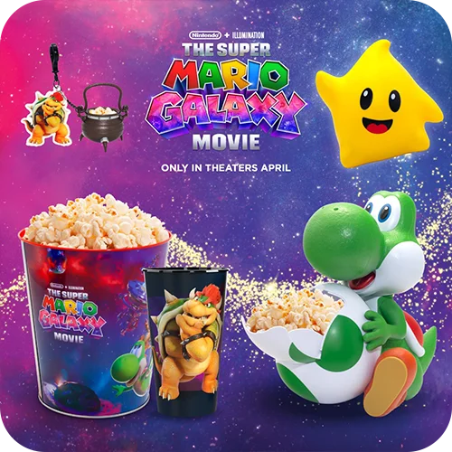 THE SUPER MARIO GALAXY MOVIE COLLECTIBLES