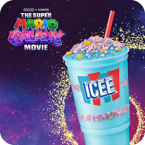 THE SUPER MARIO GALAXY MOVIE ICEE