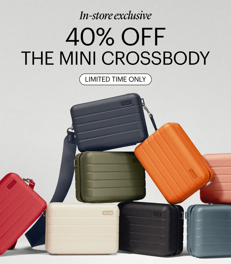 IN-STORE EXCLUSIVE, 40% off The Mini Crossbody