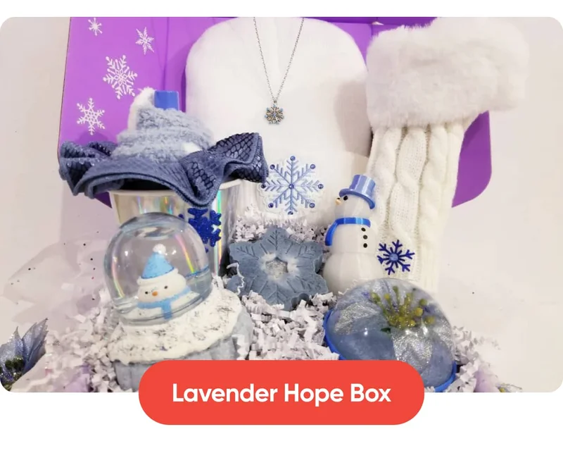 Lavender Hope Box