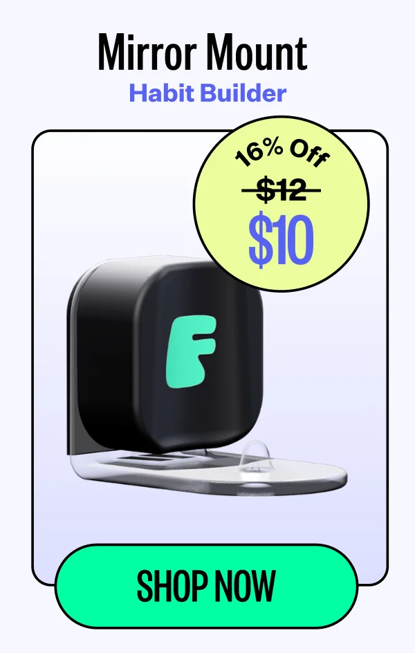 Mirror Mount | Habit Builder | 16% Off - $10 | Shop Now