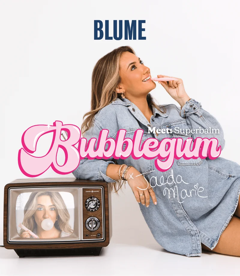 BLUME: Meet, Superbalm Bubblegum x Jaeda Marie