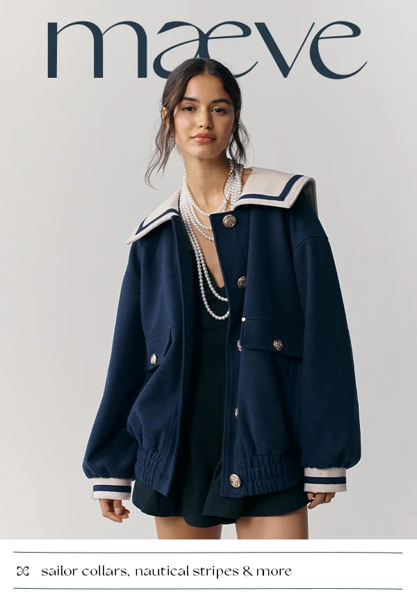 sailor collars, nautical stripes & more