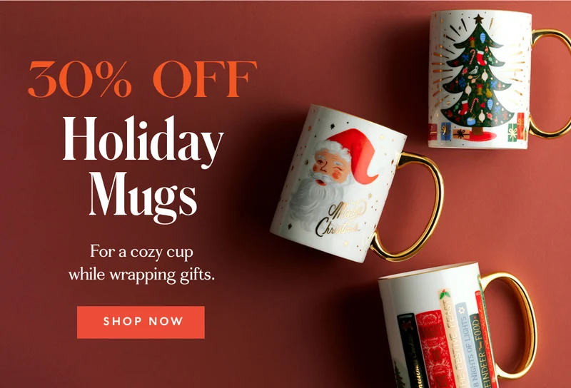 Shop 30% Off Holiday Mugs