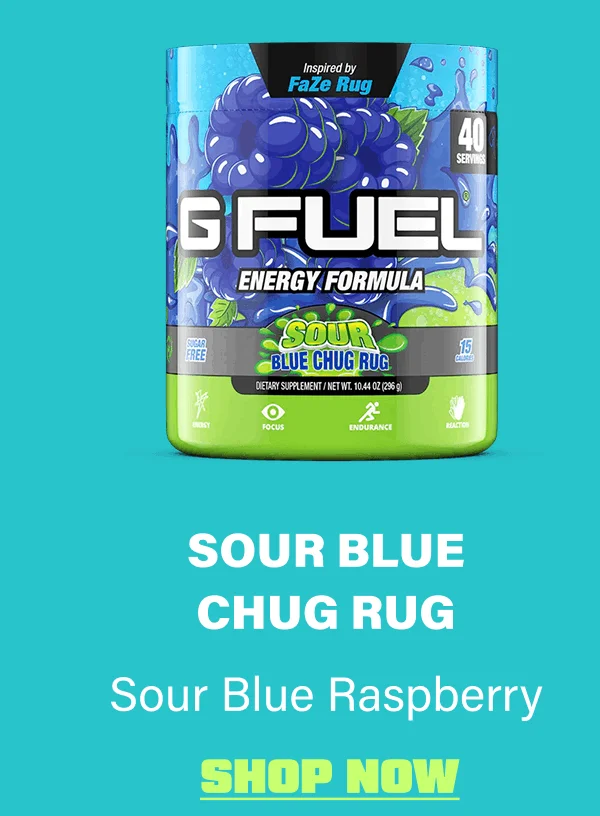 Sour Blue Chug Rub Sour Blue Raspberry