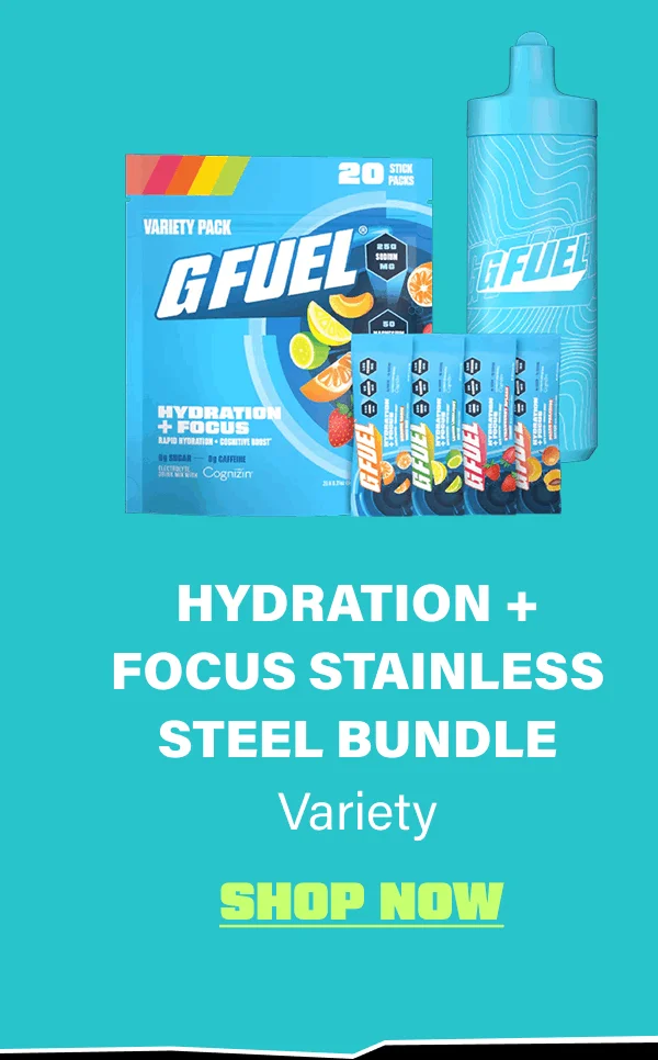 Hydration + Focus Stainless Steel Bundle