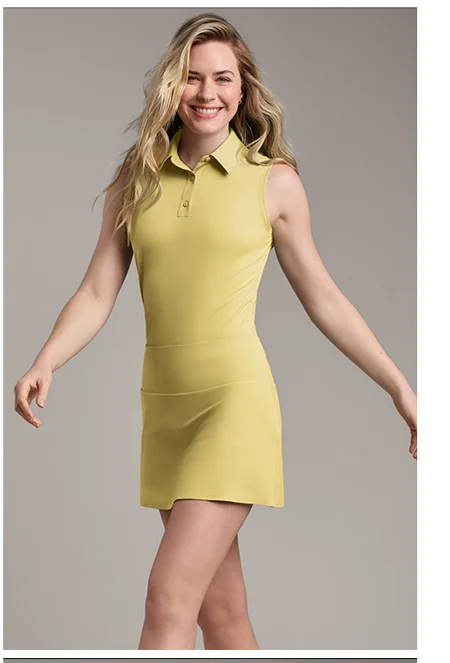 Course to Court Sleeveless Polo