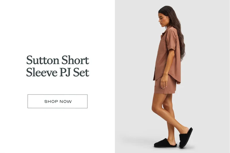 Sutton Short Sleeve PJ Set - Shop Now Sutton Short Sleeve PJ Set - Shop Now