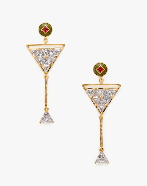 Shaken Or Stirred Statement Earrings