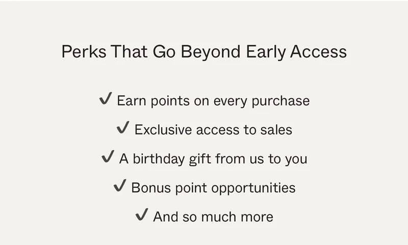 Perks That Go Beyond Early Access