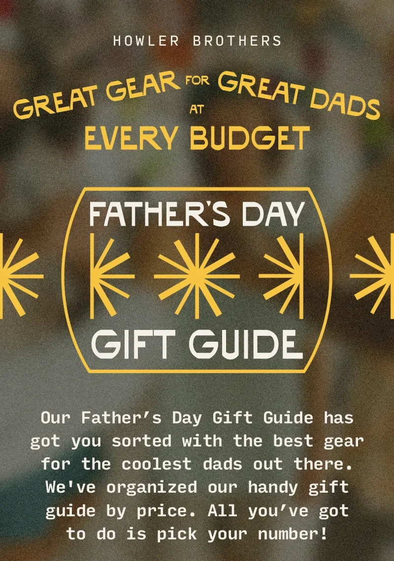 Our Father’s Day Gift Guide has got you sorted with the best gear for the coolest dads out there. We've organized our handy gift guide by price. All you’ve got to do is pick your number!