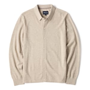 EasyCash Merino Long Sleeve Polo Cardigan