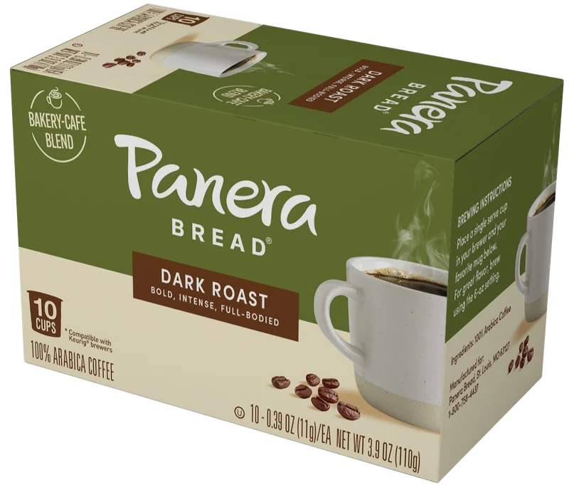 Image of Panera Bread Dark Roast Single Serve Coffee (10 CT)