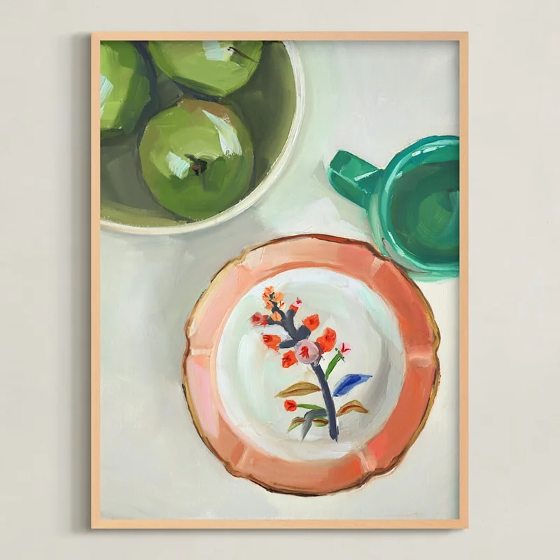 Beautiful Plate Limited Edition Fine Art Print by Jenny Westenhofer | Minted