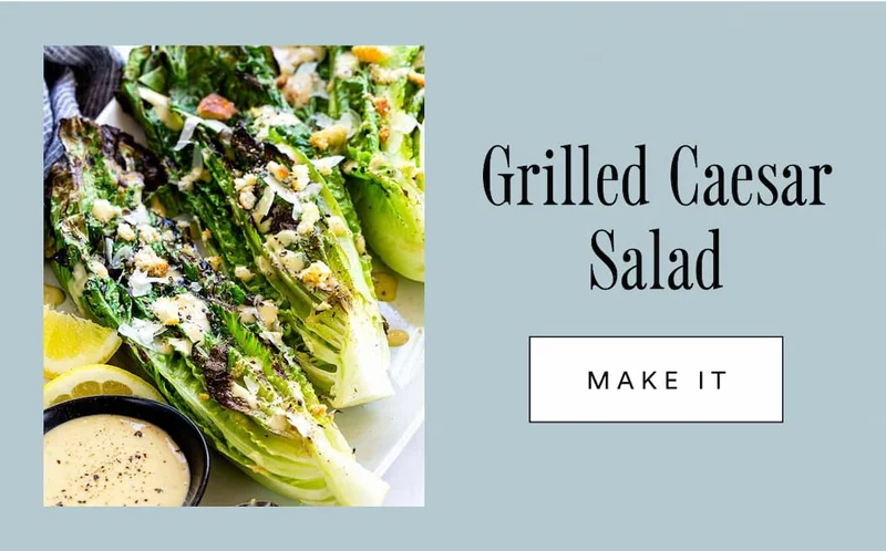 Grilled Caesar Salad