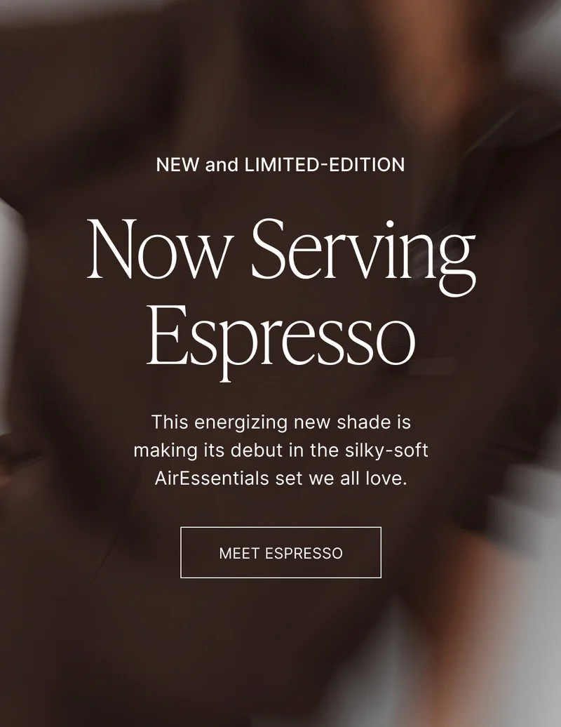 NOW SERVING ESPRESSO