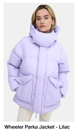 Wheeler Parka Jacket - Lilac
