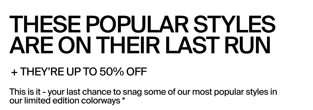 Shop Last Run