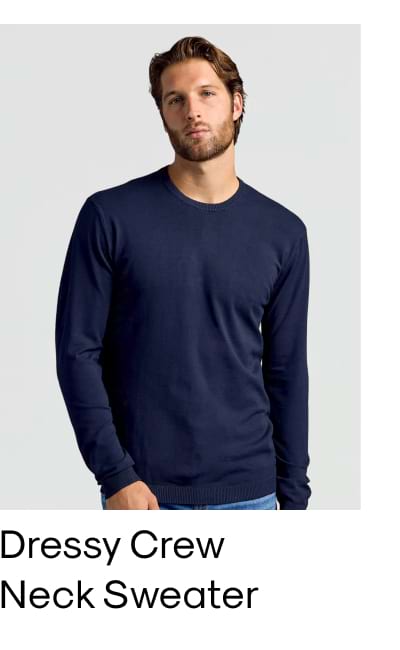Dressy Crew Neck Sweater