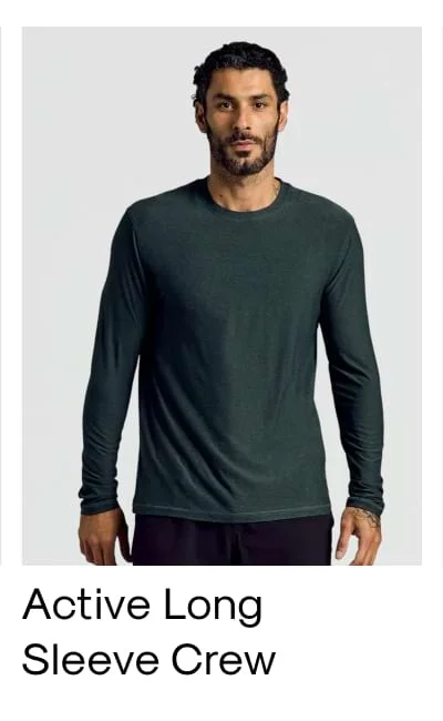 Active Long Sleeve Crew