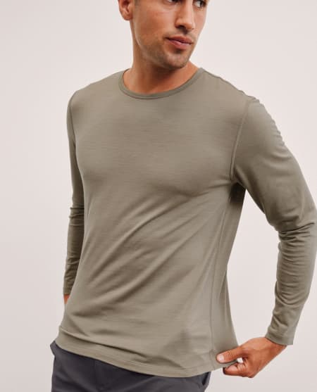 Warm Wick Merino Wool Long Sleeve Crew